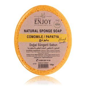 Natural Daisy Handmade Sponge Shower Soap